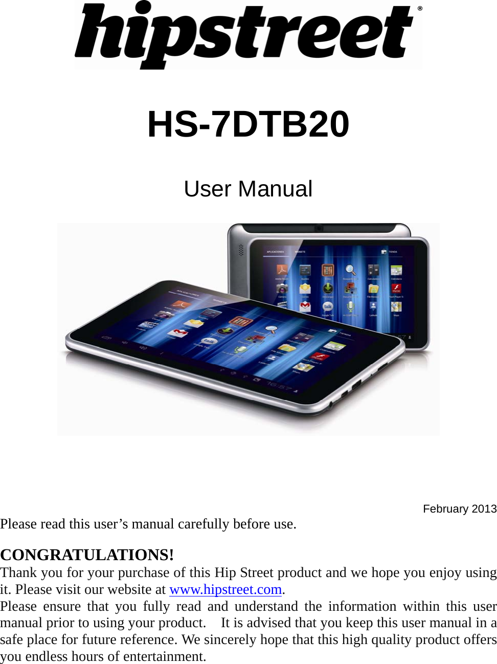 GAOXINQI TECHNOLOGY GP722 MID User Manual