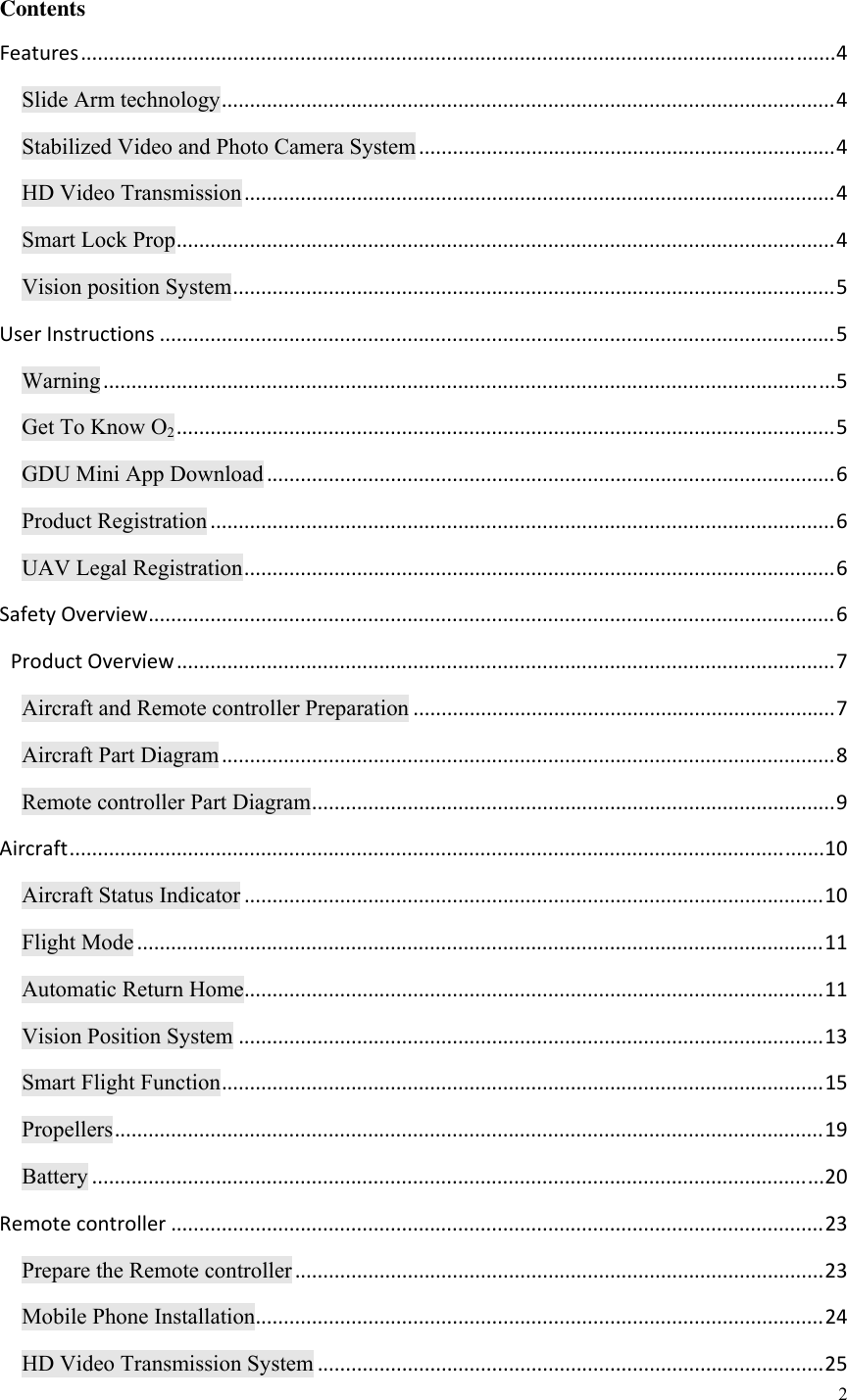 Page 2 of GDU Tech PD-O2-WF Aircraft User Manual 5   ok