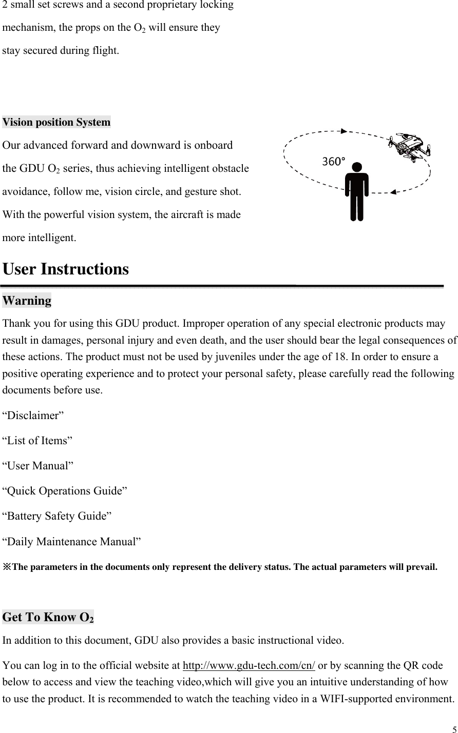 Page 5 of GDU Tech PD-O2-WF Aircraft User Manual 5   ok