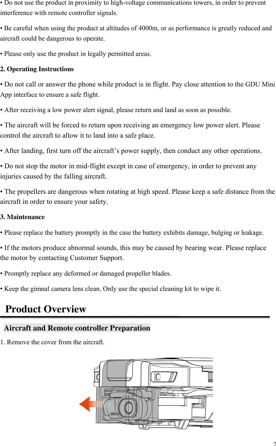 Page 7 of GDU Tech PD-O2-WF Aircraft User Manual 5   ok
