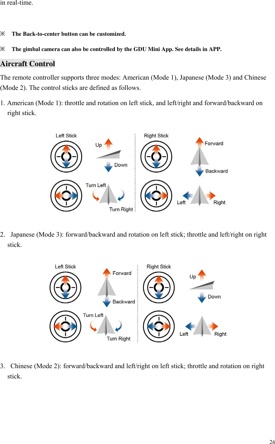 Page 26 of GDU Tech PD-RC03-WF GDU Remote Controller User Manual 5   ok