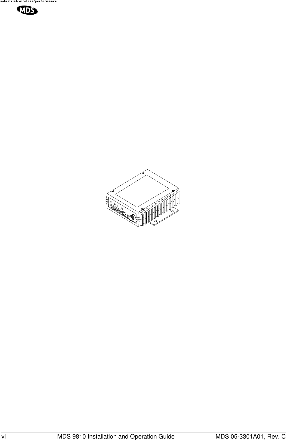  vi MDS 9810 Installation and Operation Guide MDS 05-3301A01, Rev. C