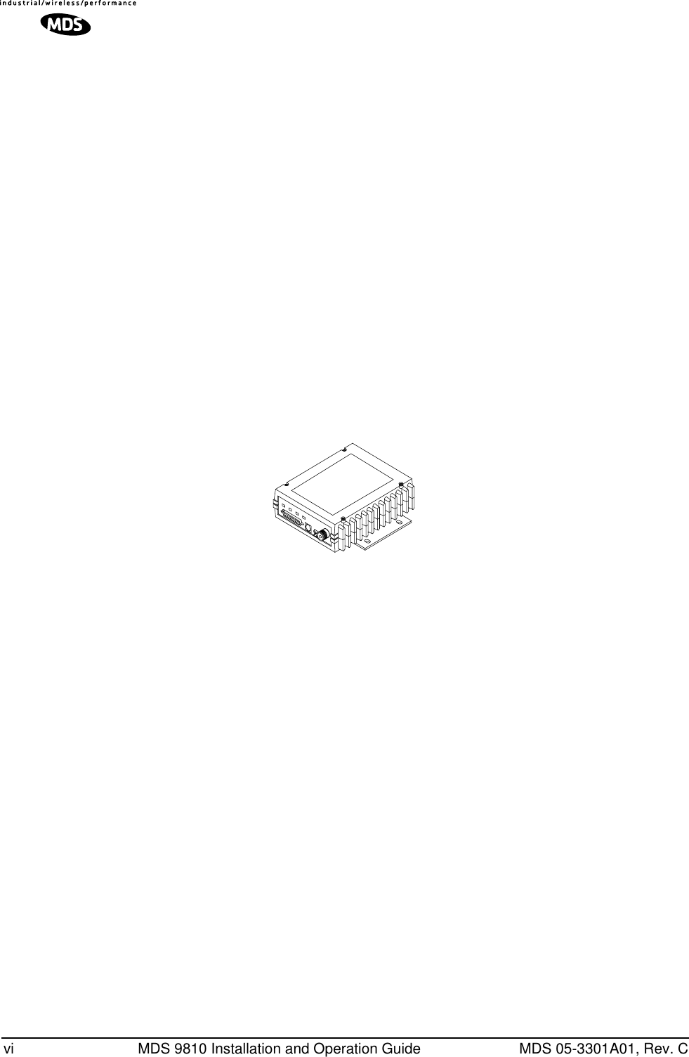  vi MDS 9810 Installation and Operation Guide MDS 05-3301A01, Rev. C