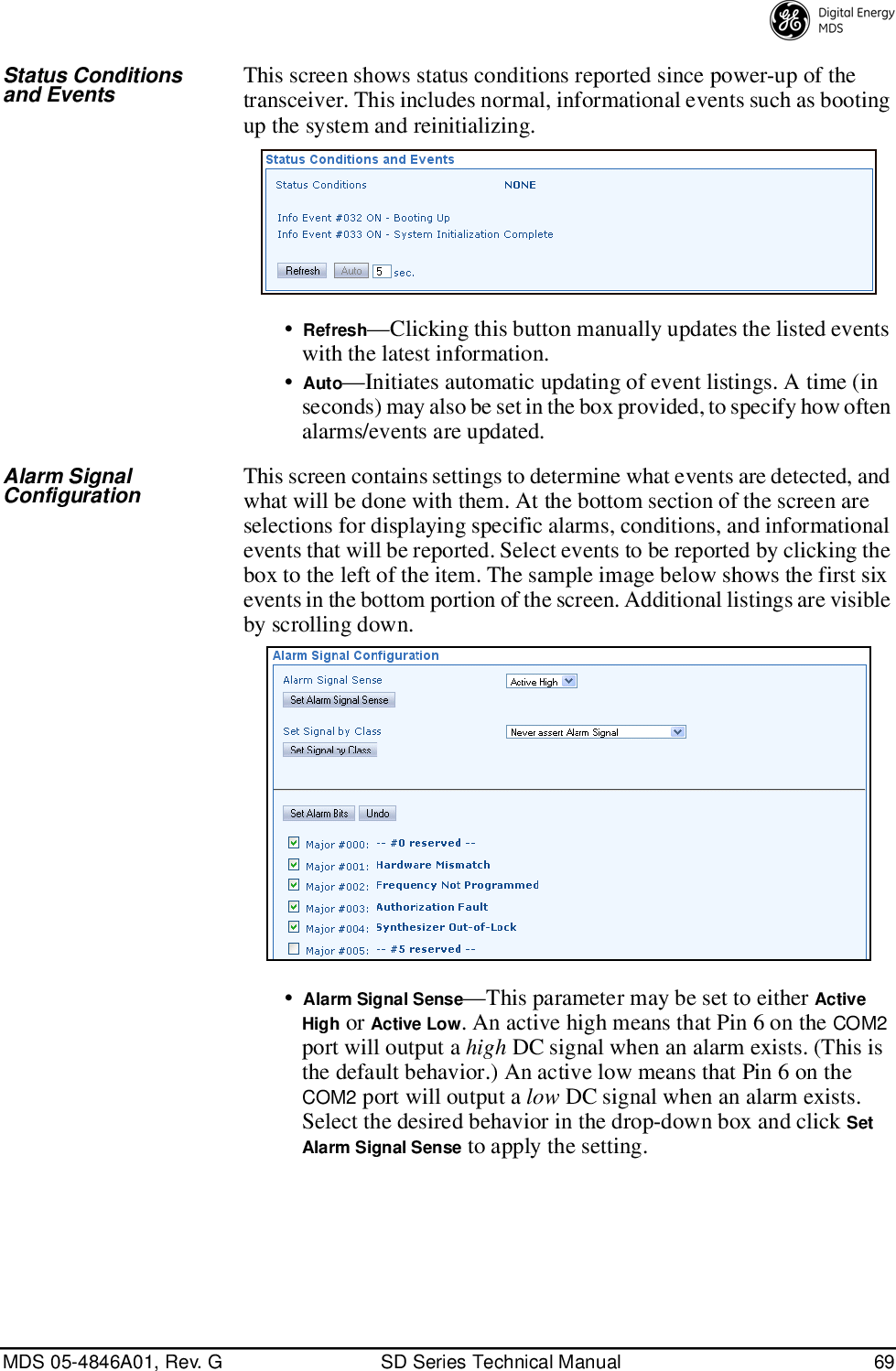 Page 77 of GE MDS DS-SD9-1 Wireless Data Transceiver User Manual 4846G SD Ref Pkt Trans Body