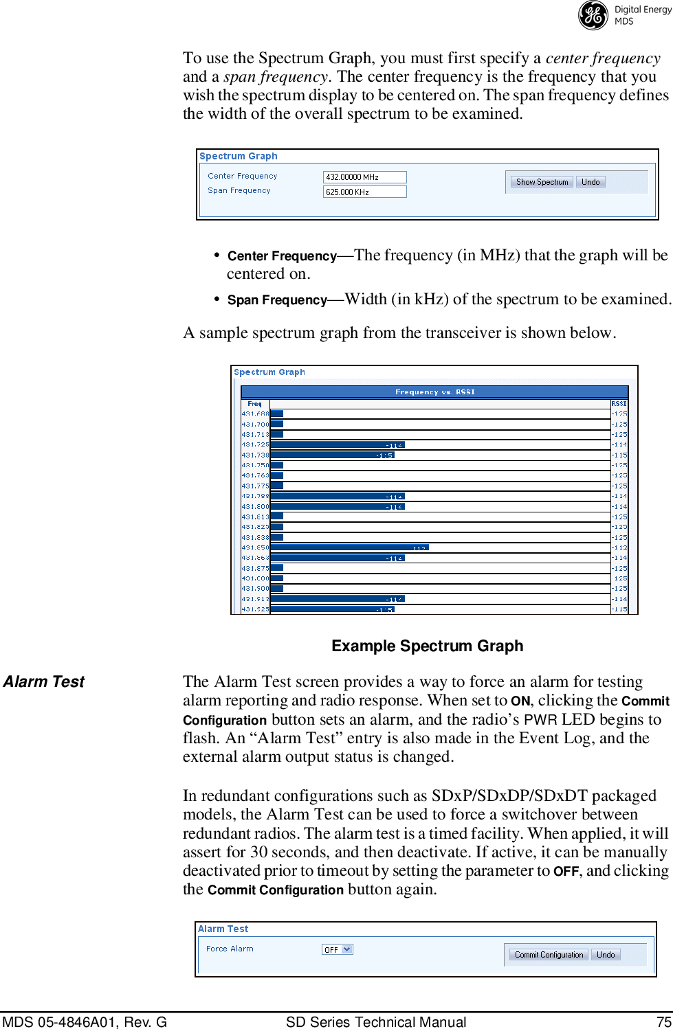 Page 83 of GE MDS DS-SD9-1 Wireless Data Transceiver User Manual 4846G SD Ref Pkt Trans Body