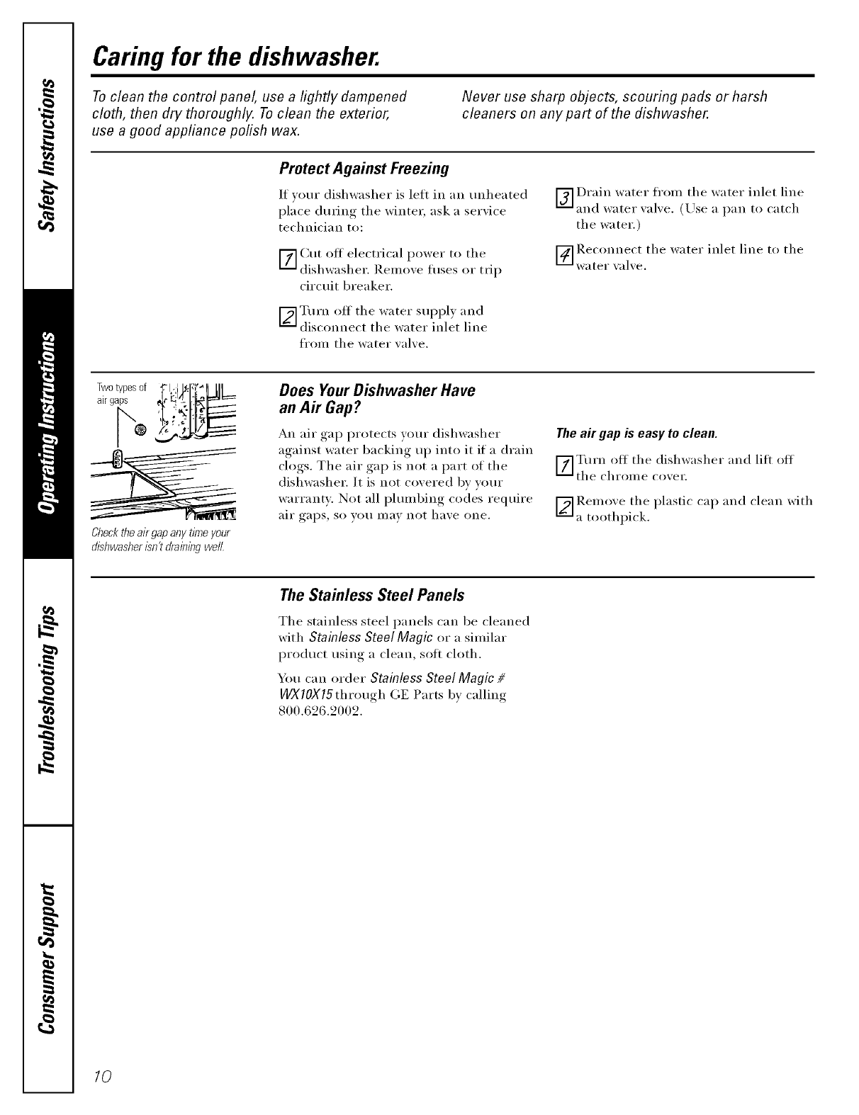 Ge Adora Dishwasher Troubleshooting Guide