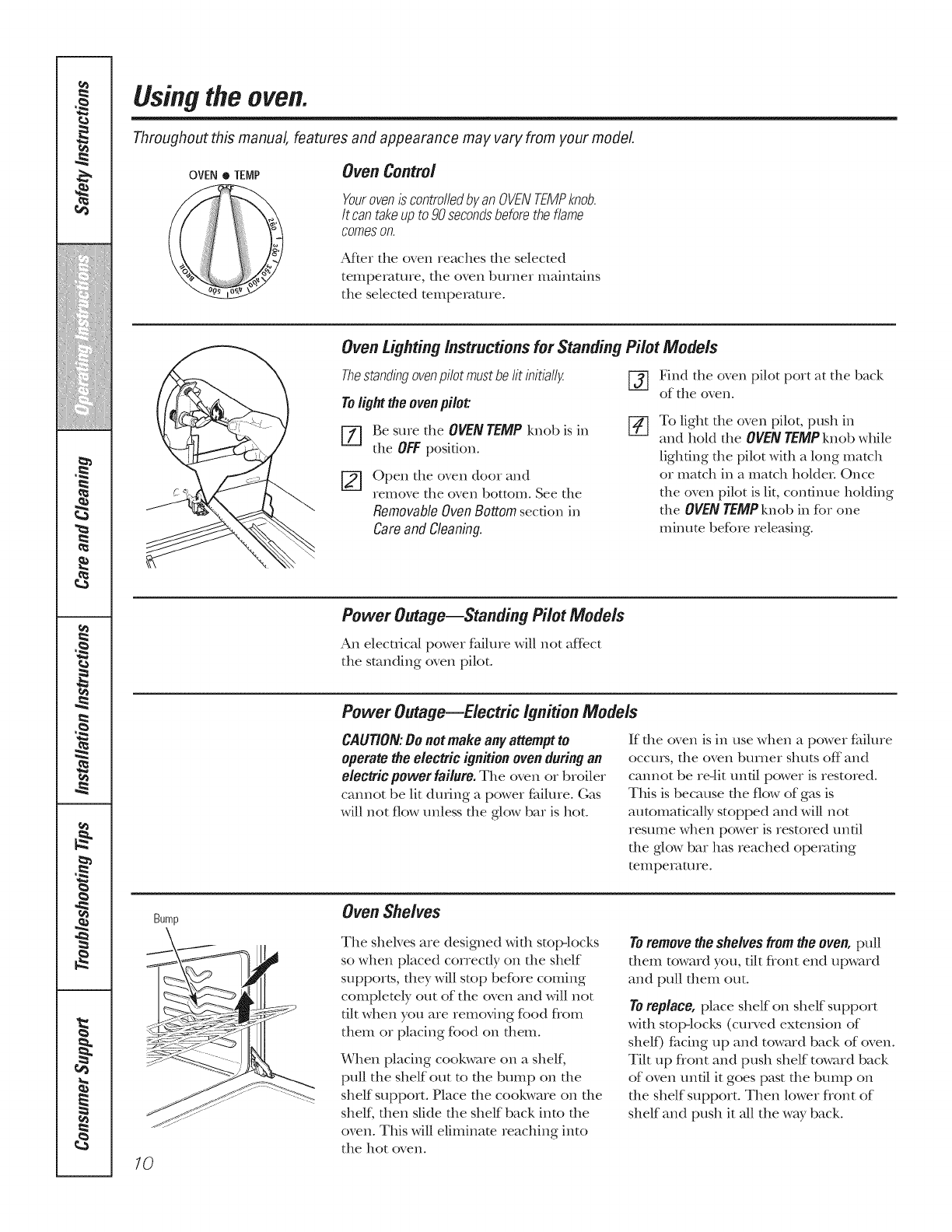 GE JGAS02SEN4SS 1301329L User Manual GAS RANGE Manuals And Guides