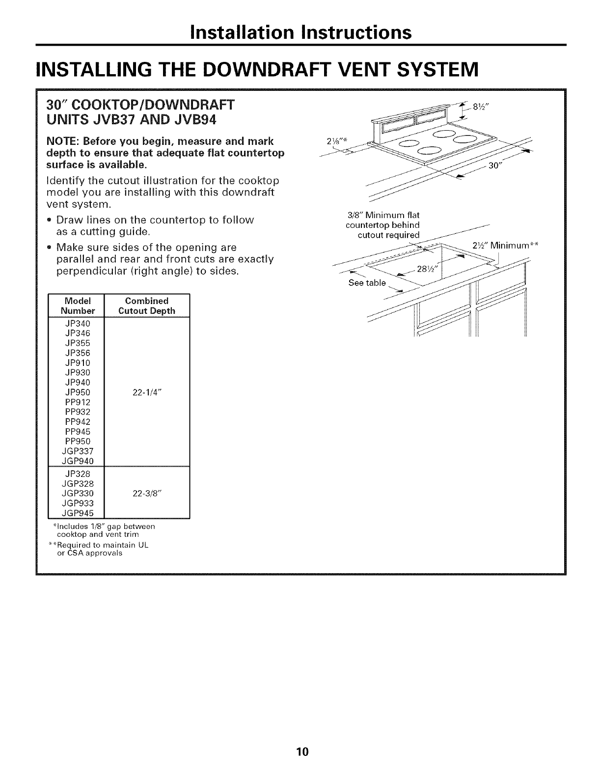 Ge Jvb94sh1ss User Manual Range Hood Manuals And Guides L0707155