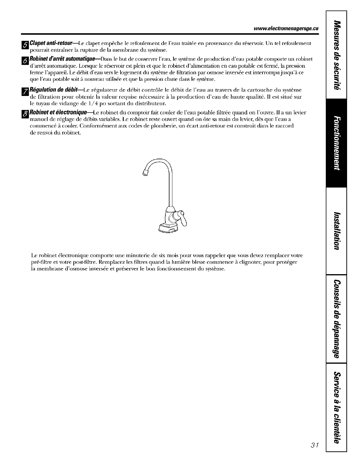 GE Reverse Osmosis Manual L0502438