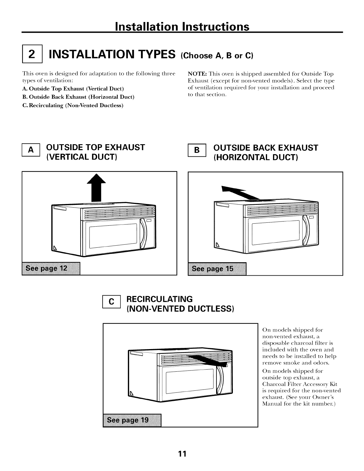 GE Microwave/Hood Combo Manual L0812432