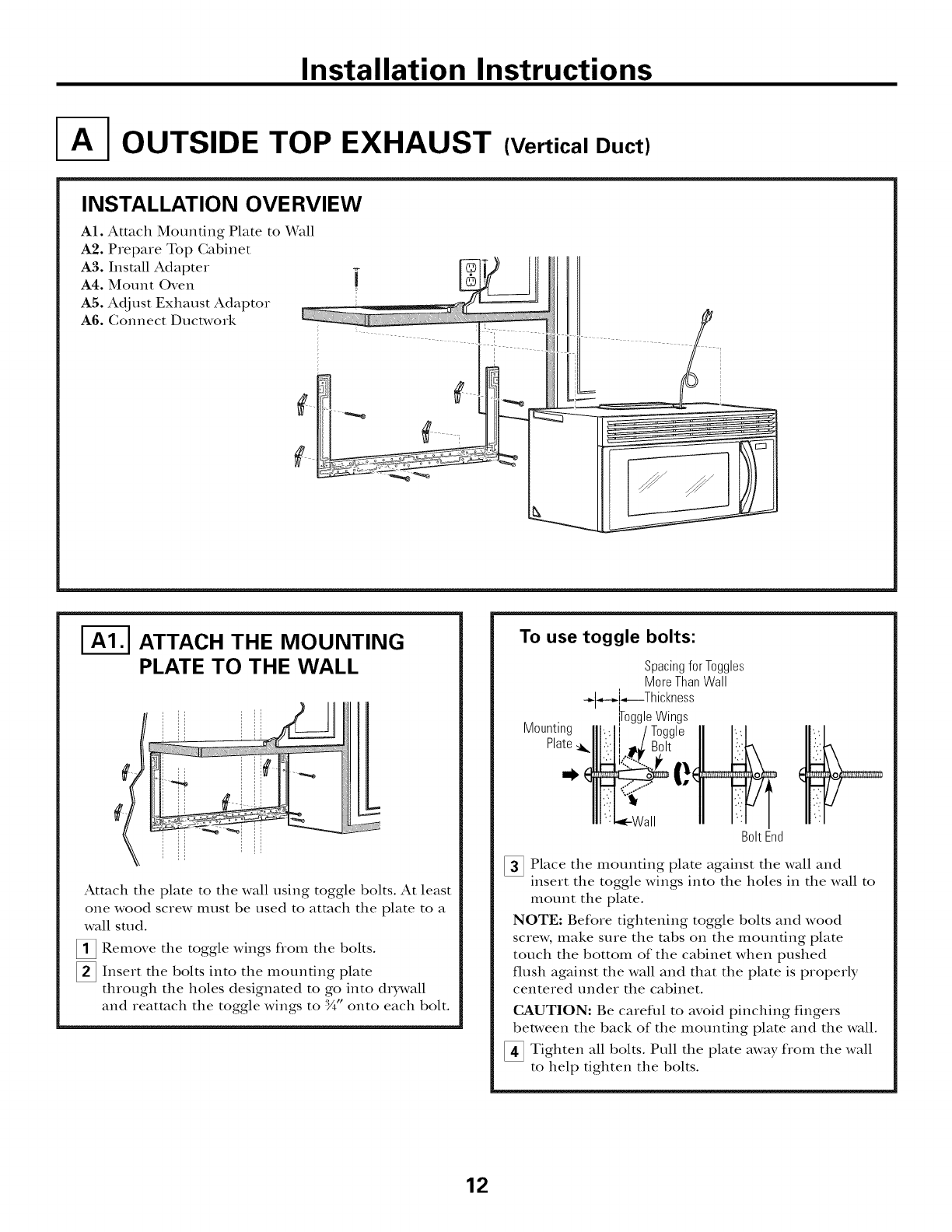 GE Microwave/Hood Combo Manual L0812432