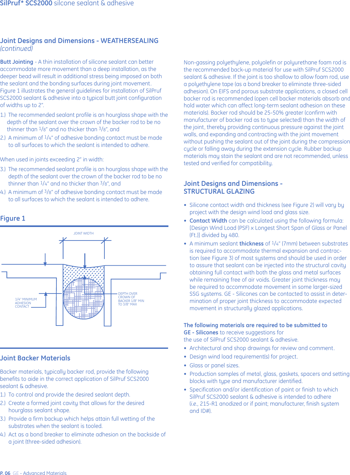 Page 6 of 12 - GE SCS2000 SIlPruf User Manual  To The Cb3a00ef-de94-4459-a5e9-9a91fa90140b