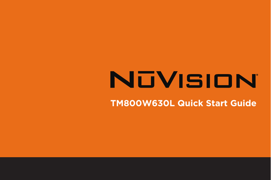 TM800W630L Quick Start Guide