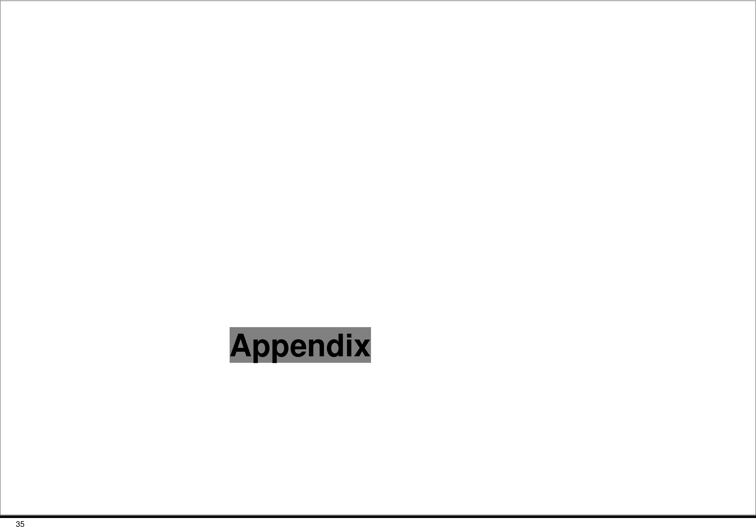 35                        Appendix       