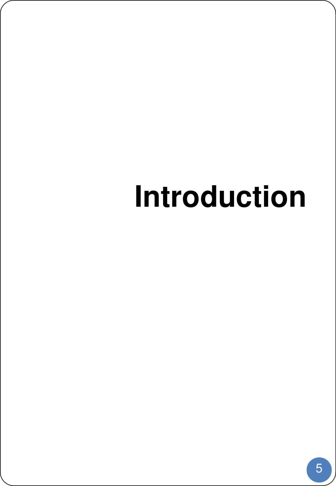 5Introduction