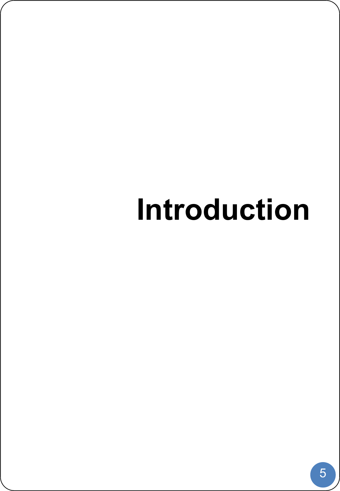  5           Introduction  