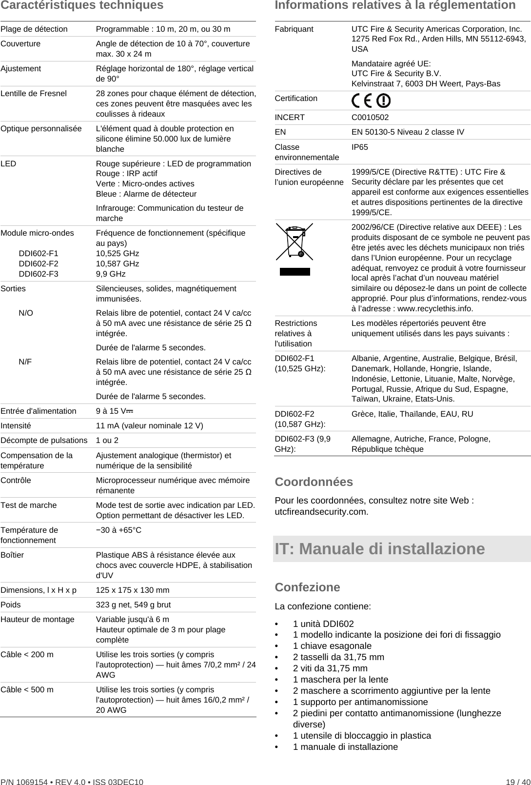 Gjd Gjdxxxx Outdoor Dual Pir Detector User Manual
