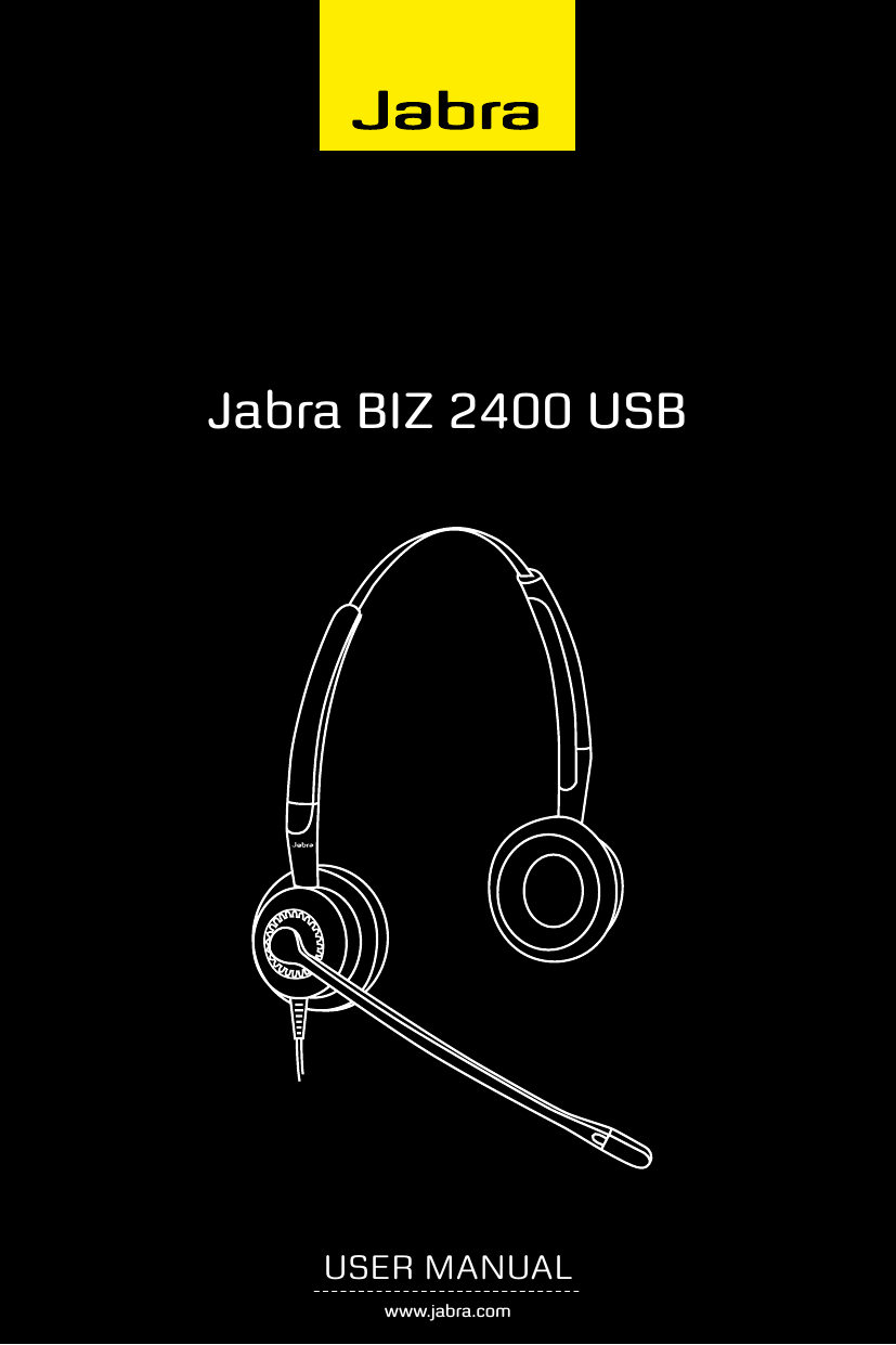 1Jabra BIZ 2400 USBUSER MANUALwww.jabra.com