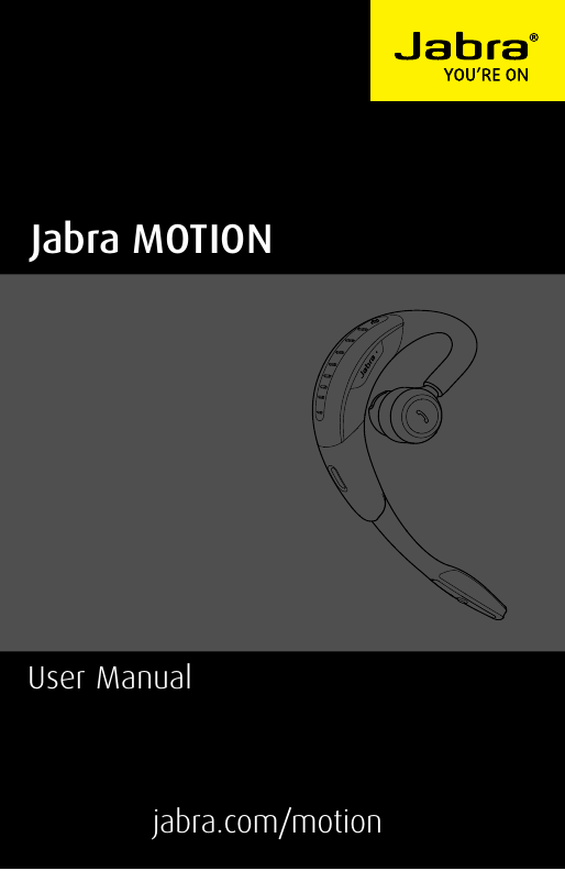   jabra.com/motionUser Manual  Jabra MOTION