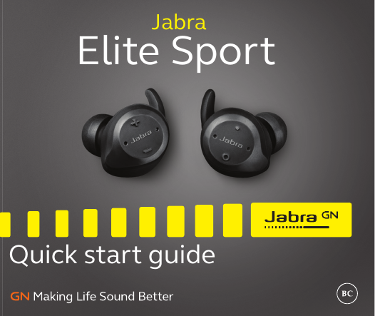 Quick start guidejabra.com/elitesportJabraElite Sport