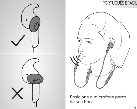 14PORTUGUÊS BRASILPosicione o microfone perto da sua boca.jabrajabra