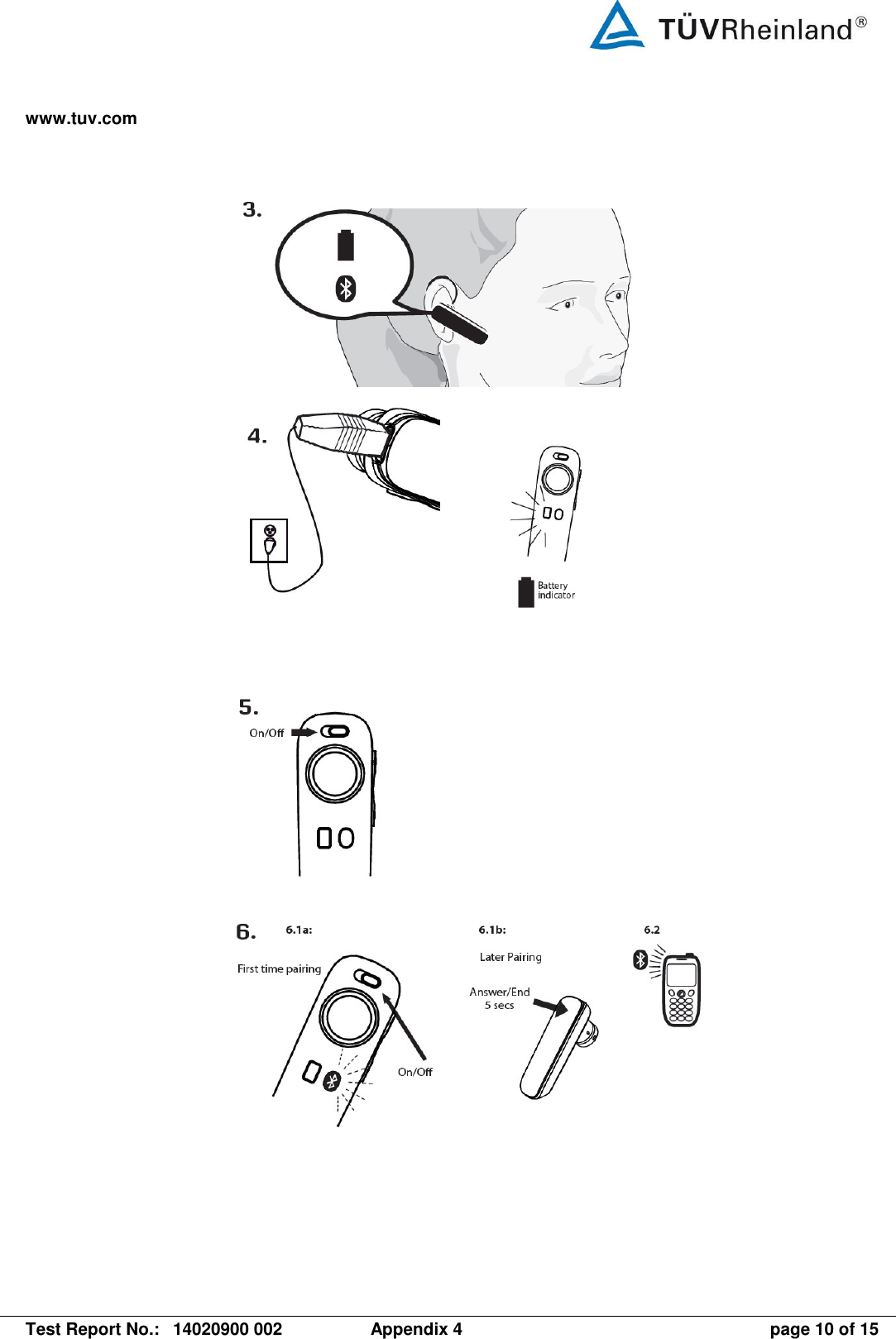 www.tuv.com   Test Report No.:  14020900 002  Appendix 4  page 10 of 15       