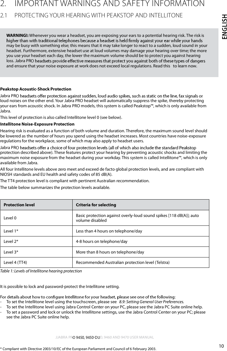              