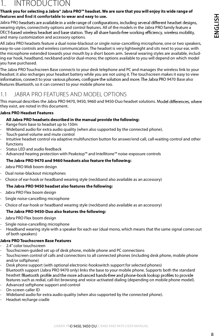                                