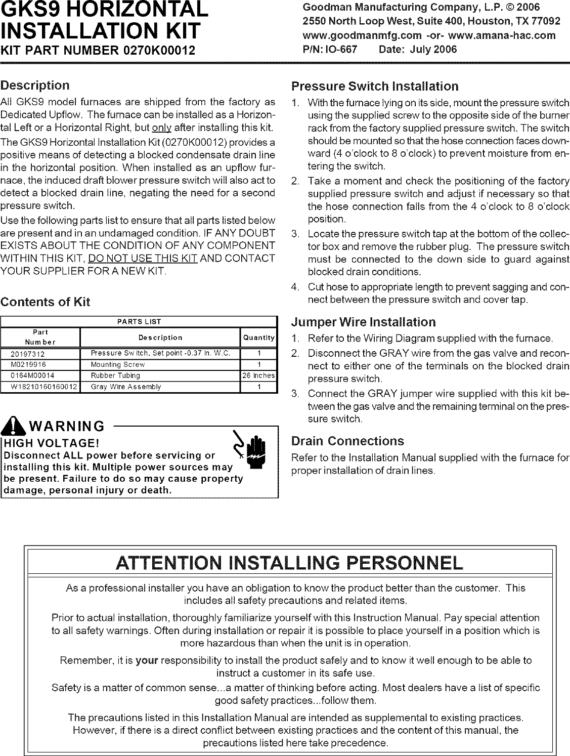 Wiring Diagram For Goodman Furnace - Wiring Diagram Schemas