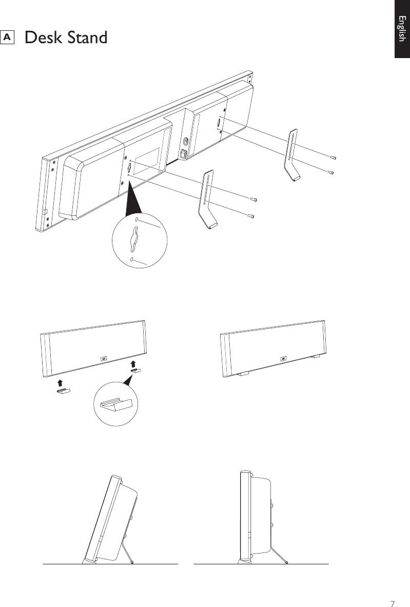 7EnglishA  Desk Stand