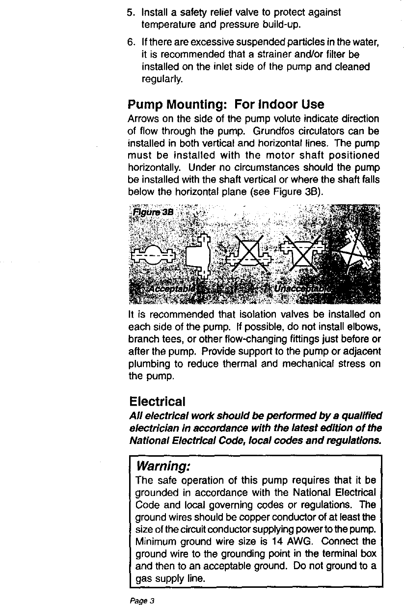 Page 4 of 6 - GRUNDFOS Sump Pump Manual L0210042