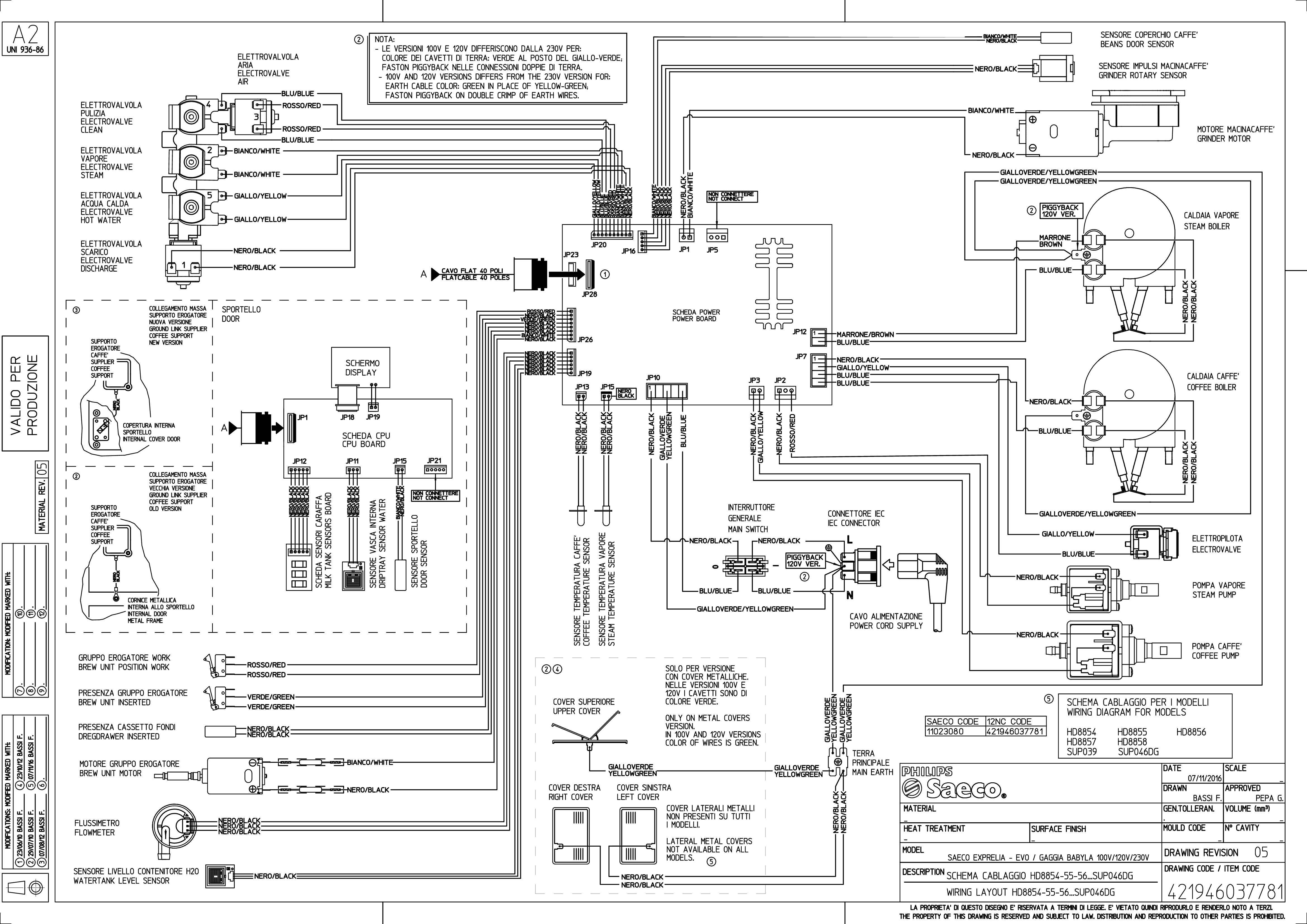Page 1 of 1 - Gaggia Circuit Diagram Babila User Manual