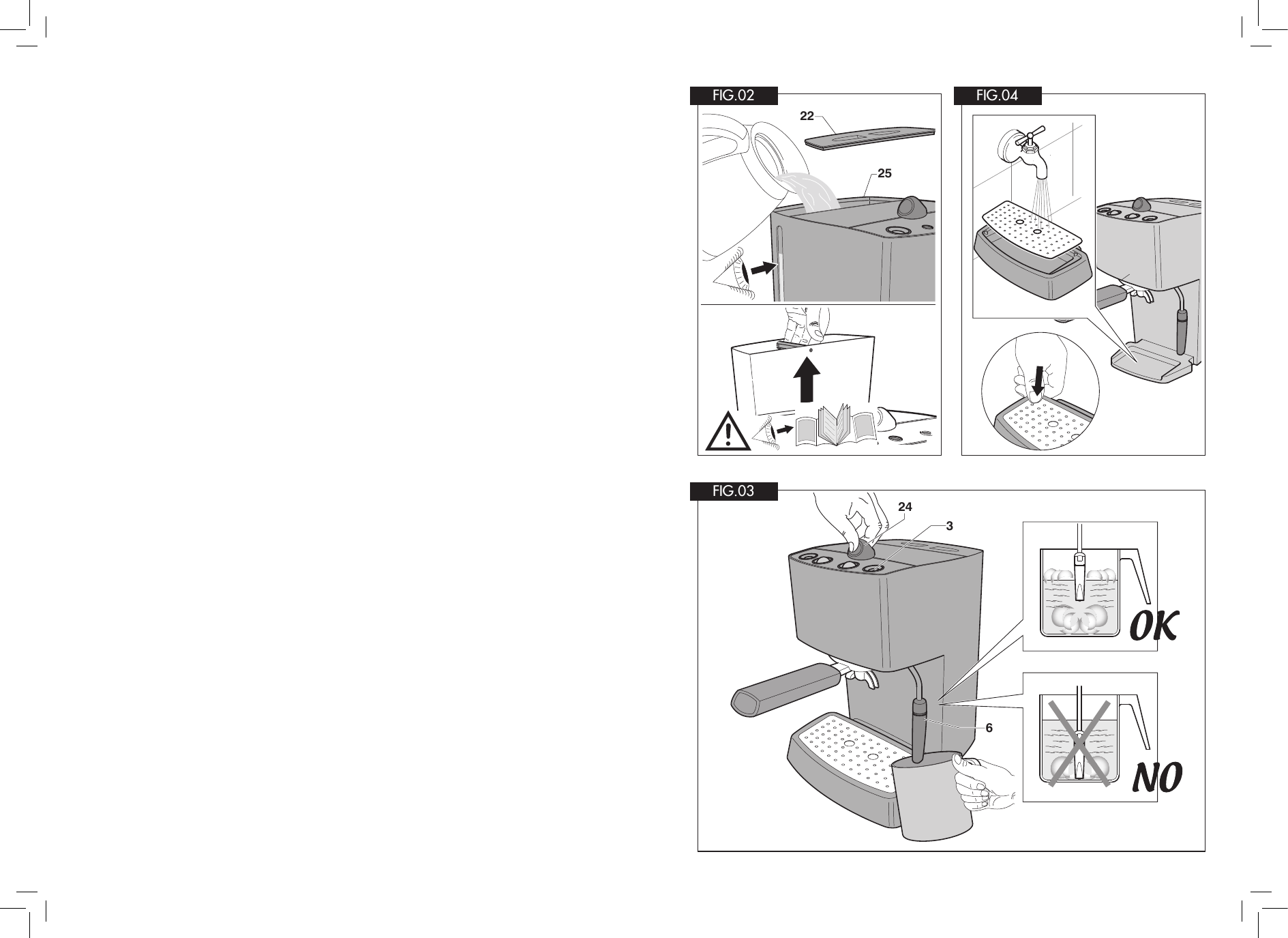 Page 3 of 4 - Gaggia Espresso Dose Quick Start User Manual