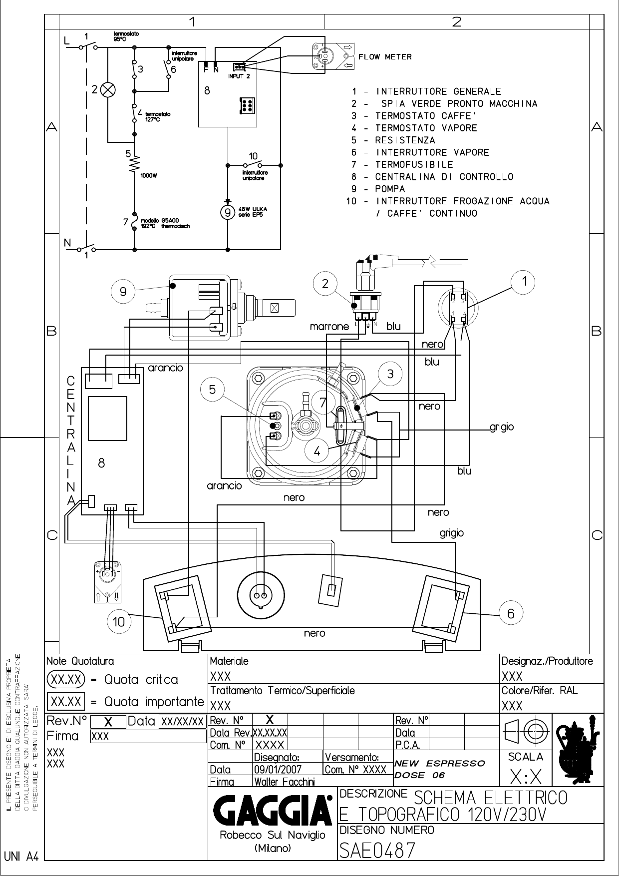 Gaggia MDF Wiring Diagram PDF, 54% OFF | www.pinnaxis.com