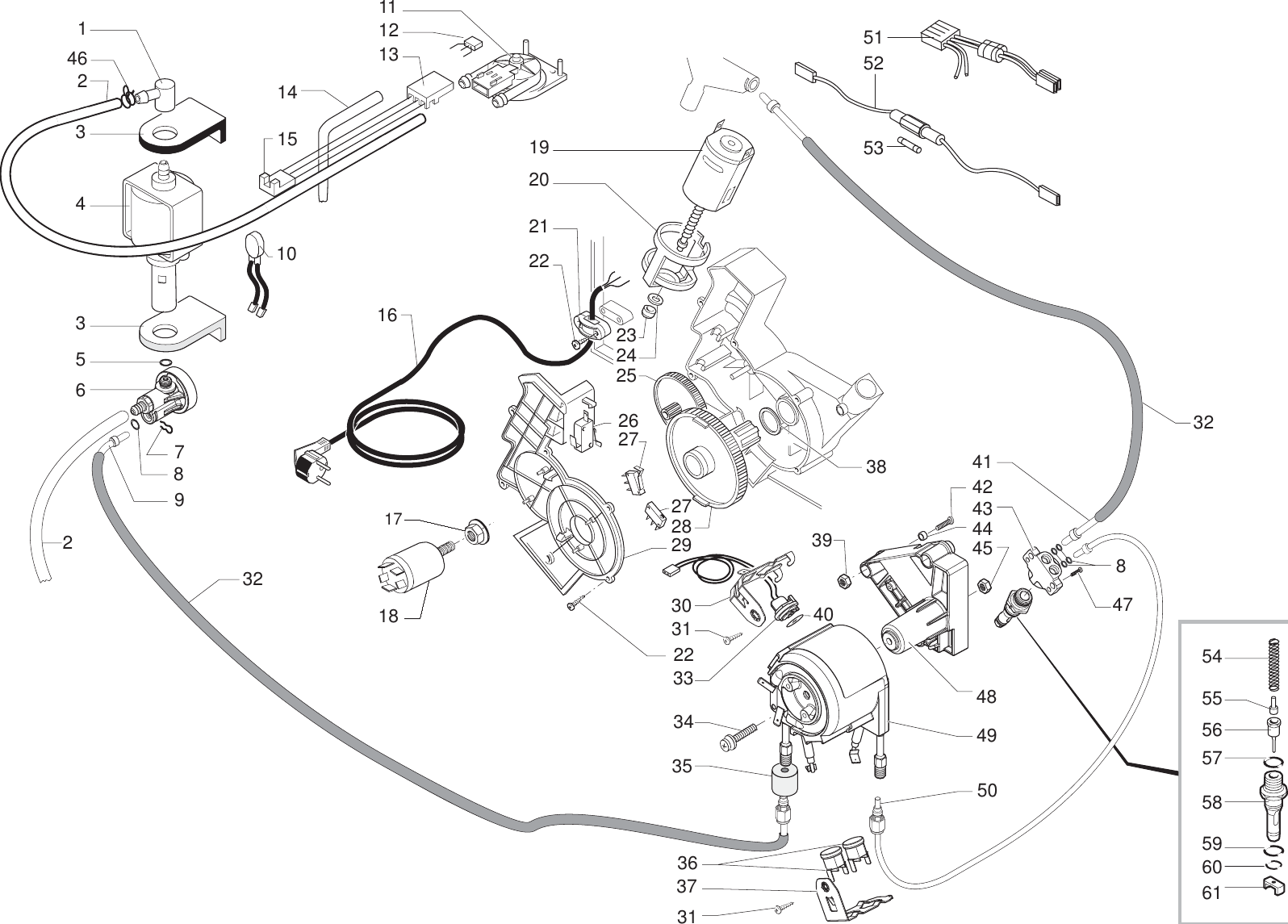 Page 5 of 10 - Gaggia Syncrony Logic Parts Diagram User Manual