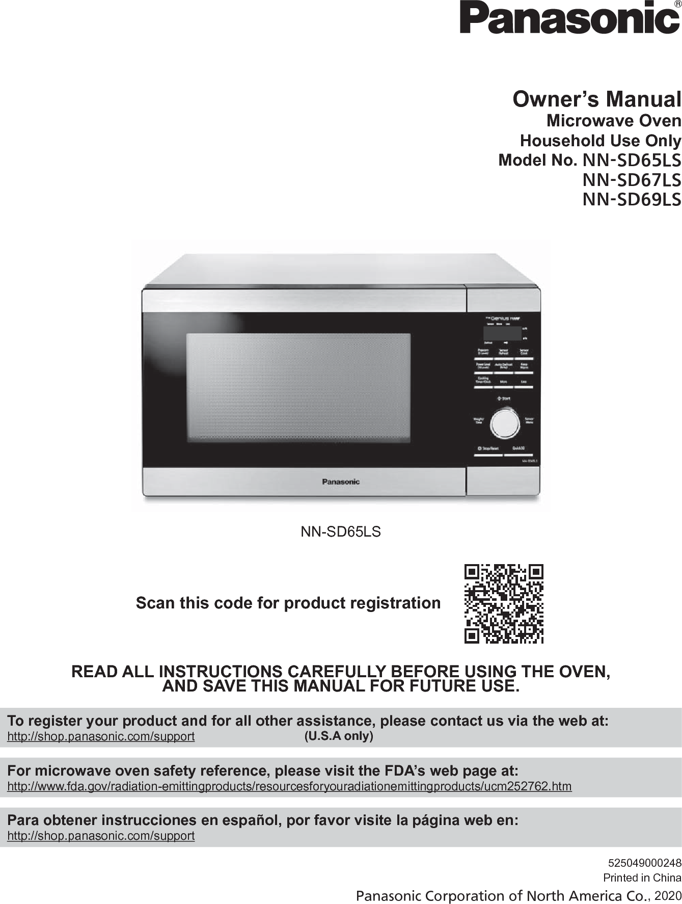 Galanz 11034005 Microwave Oven User Manual NN SD65LS 67LS 68LS EN indd