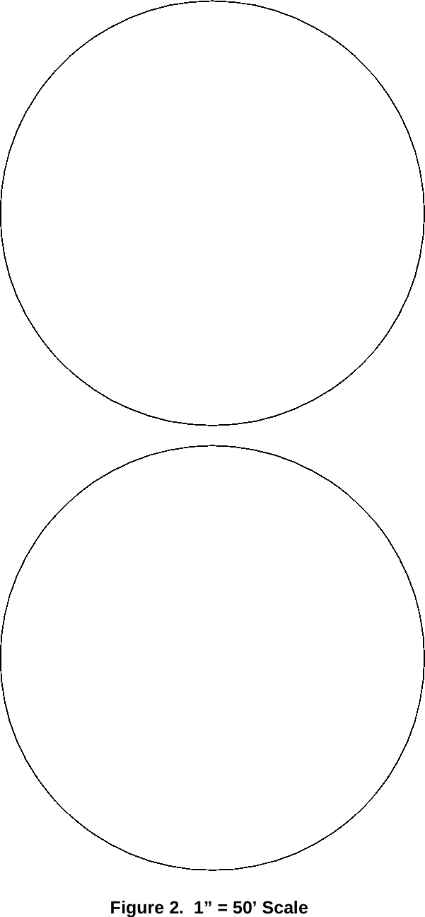 Figure 2.  1&rdquo; = 50&rsquo; Scale