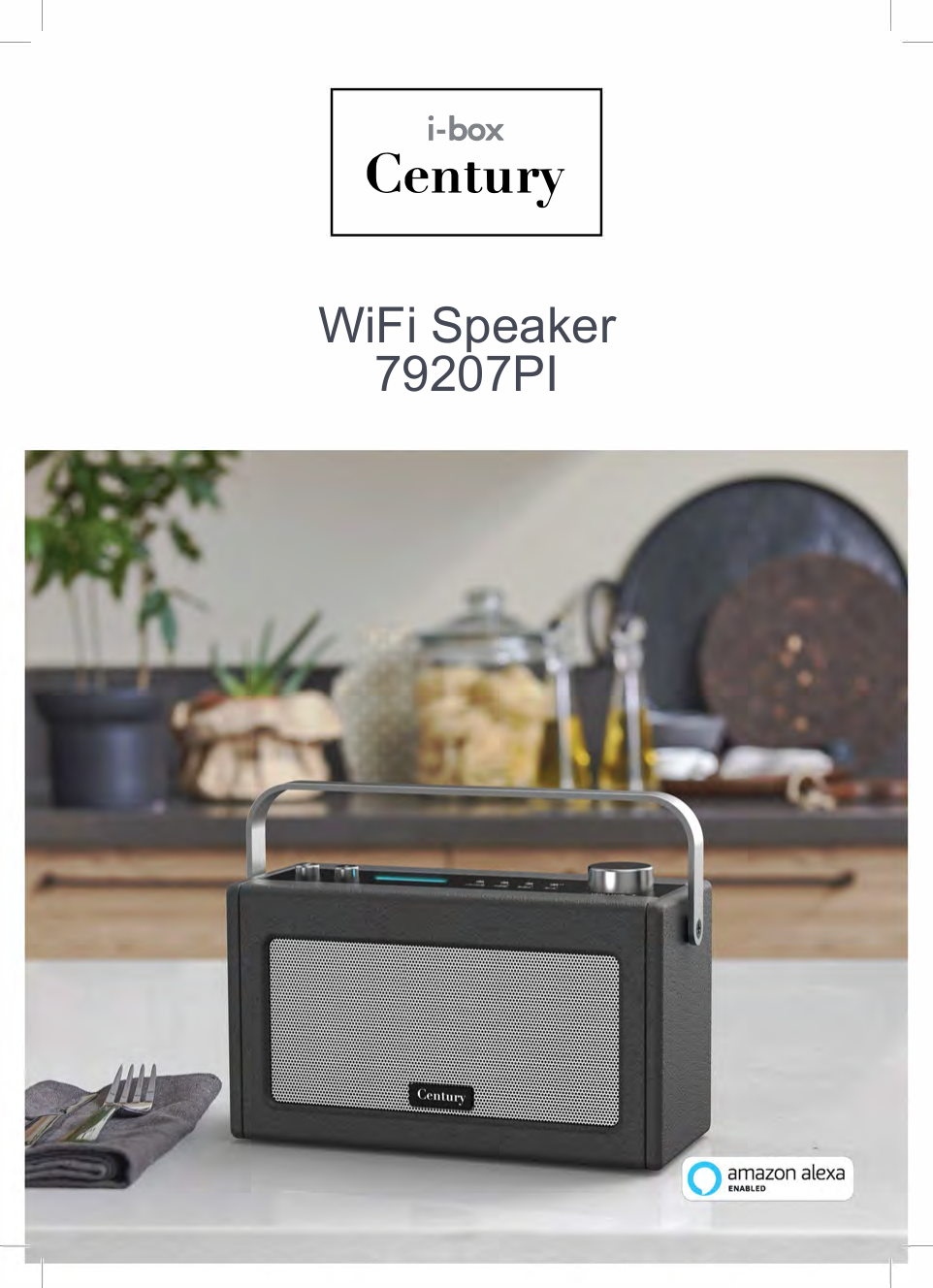 i-b。xCentu WiFi Speaker 79207PI 