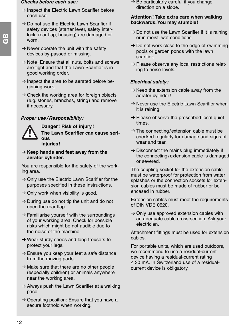 Page 3 of 12 - Gardena Gardena-Es-500-Operating-Instructions- 4066-20.960.03_15.11.2004  Gardena-es-500-operating-instructions