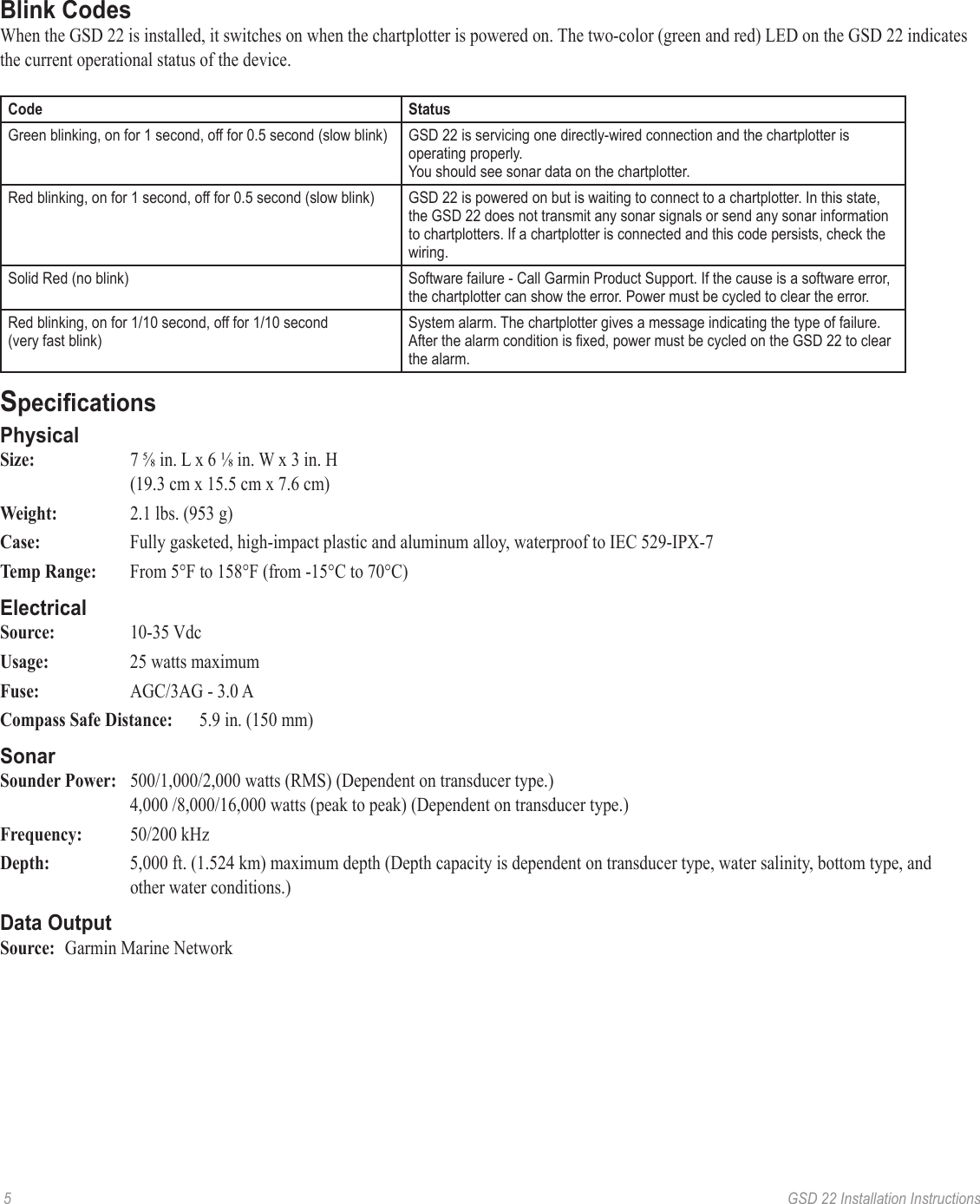 Page 7 of 8 - Garmin 258-M-Gsd-22-Manual-Installation-Instructions