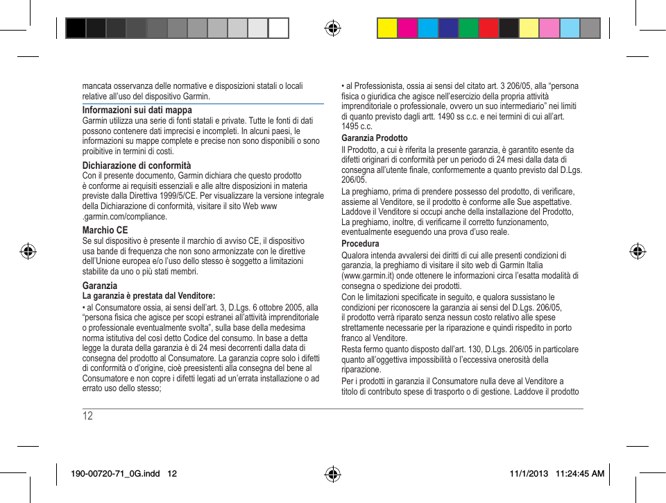 Page 12 of Garmin A3AVGD01 Low Power Transmitter (2400-2483.5 MHz) User Manual 2