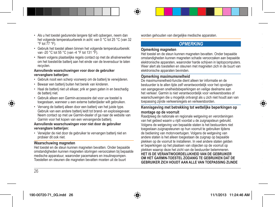 Page 26 of Garmin A3AVGD01 Low Power Transmitter (2400-2483.5 MHz) User Manual 2