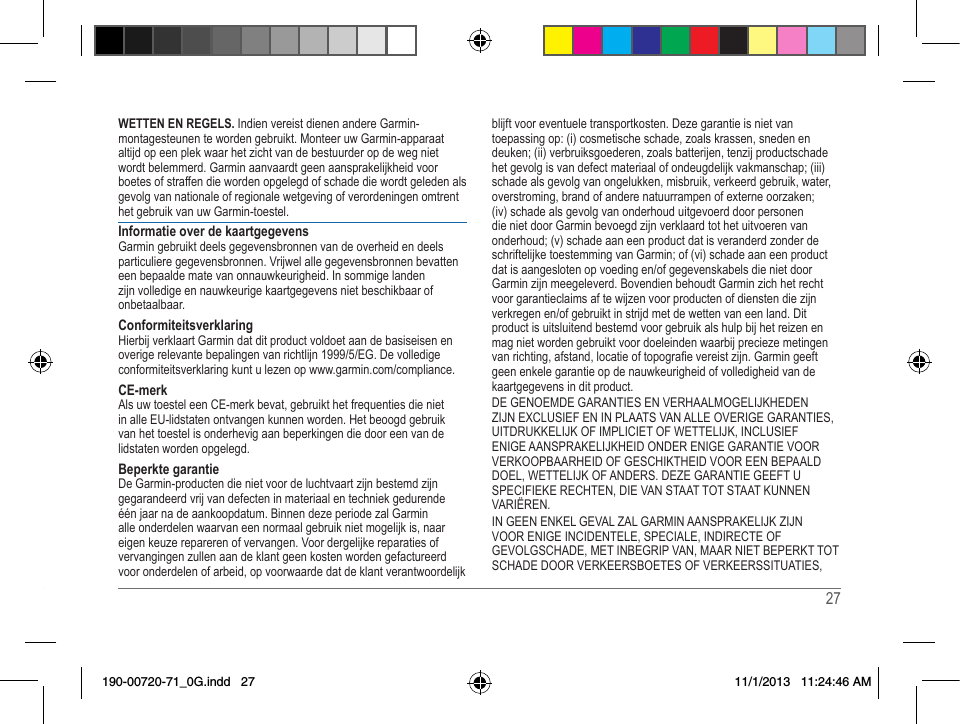 Page 27 of Garmin A3AVGD01 Low Power Transmitter (2400-2483.5 MHz) User Manual 2