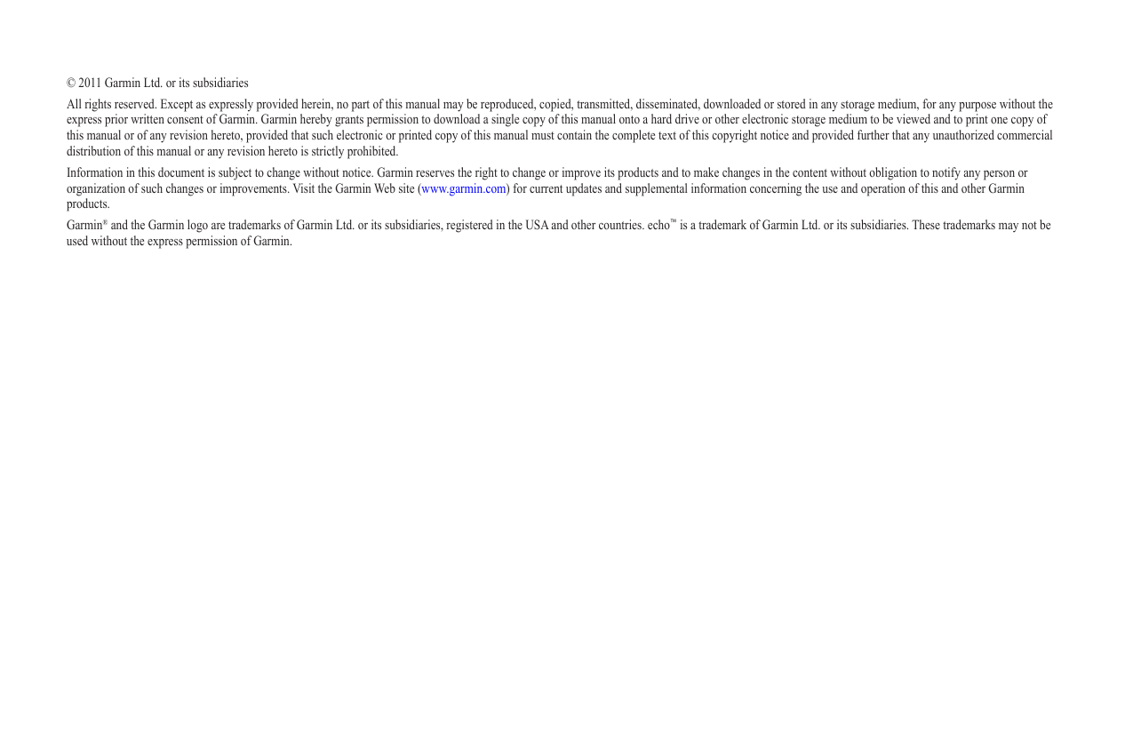 Page 2 of 12 - Garmin Garmin-150-Users-Manual-  Garmin-150-users-manual