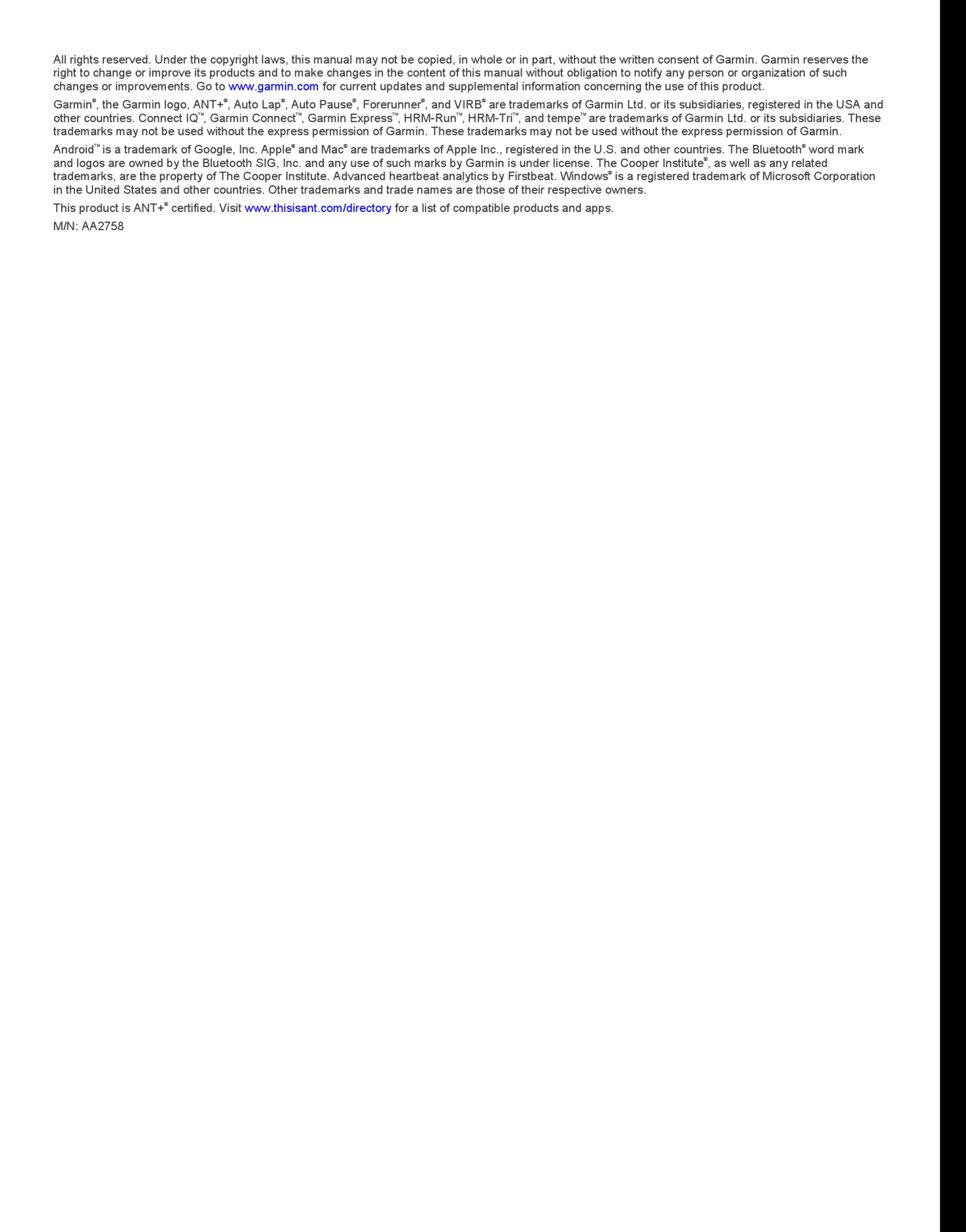 forerunner 230 manual