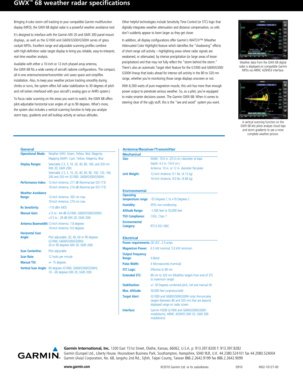 Garmin Gwx Users Manual