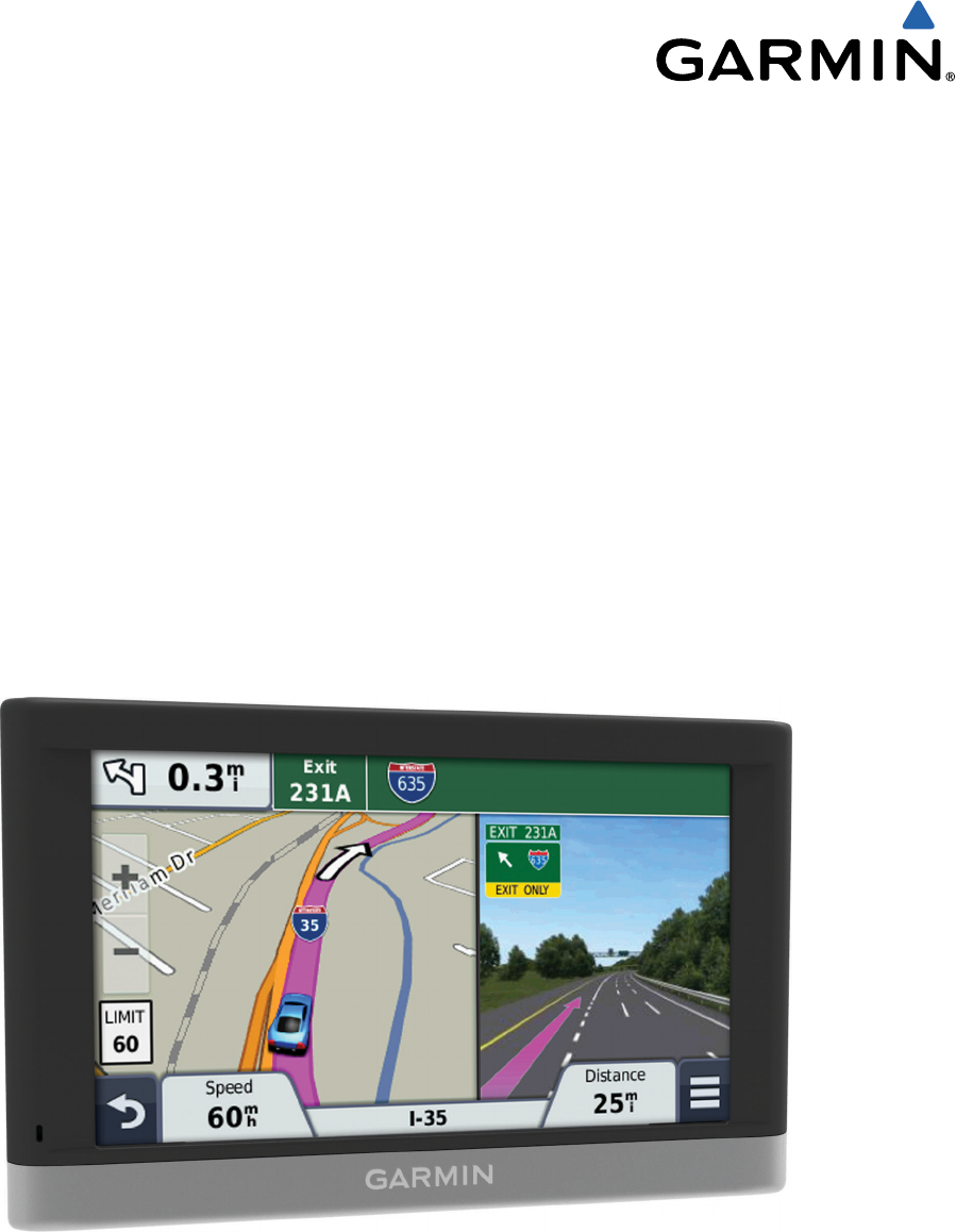 Garmin Nuvi 2597Lmt Owners Manual