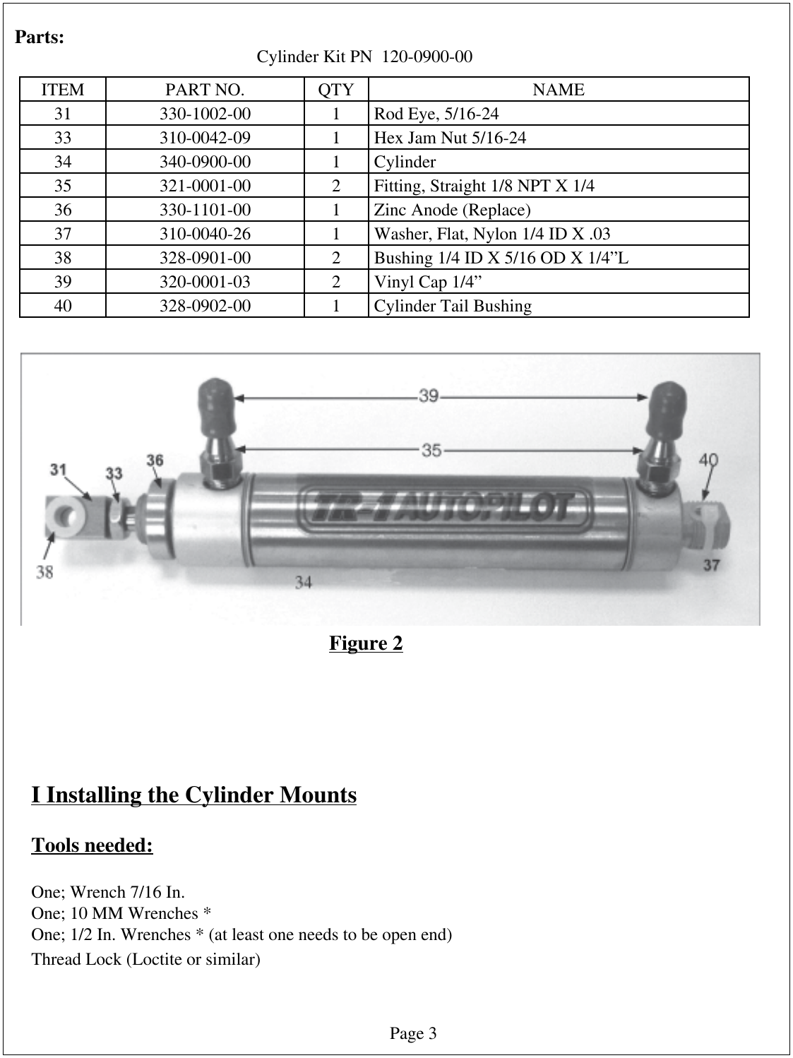 Page 3 of 8 - Garmin Garmin-Tr-1-Gold-Marine-Autopilot-Instruction-Manual-  Garmin-tr-1-gold-marine-autopilot-instruction-manual