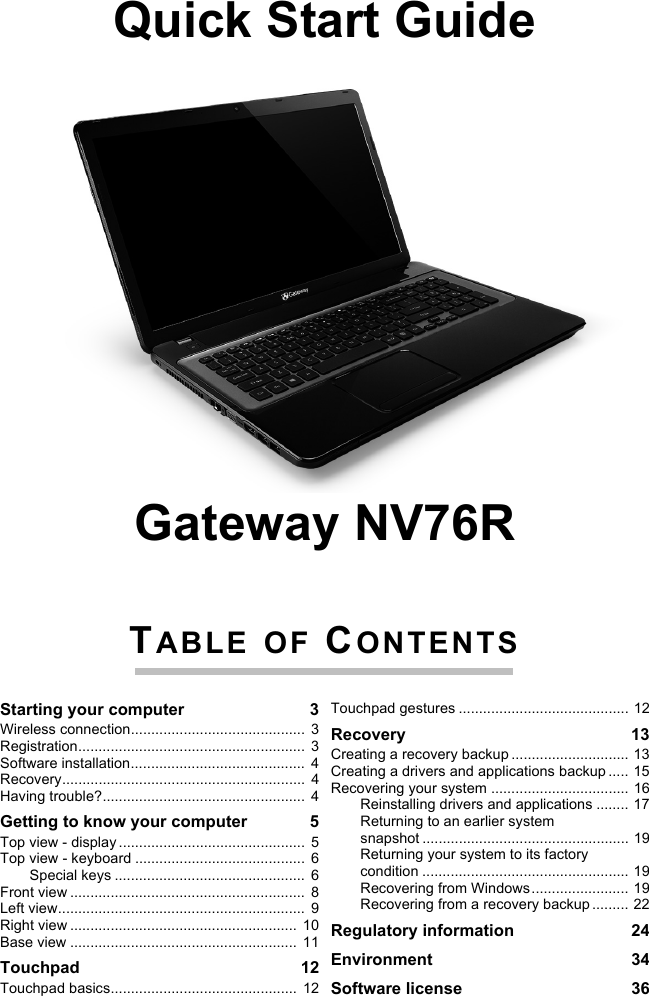 Gateway Qg Vg70hc Gw 02 01 03 All Win8