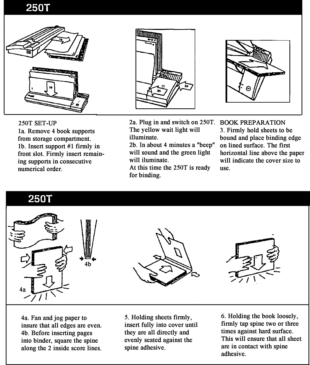 Page 2 of 3 - Gbc Gbc-250T-Users-Manual-  Gbc-250t-users-manual